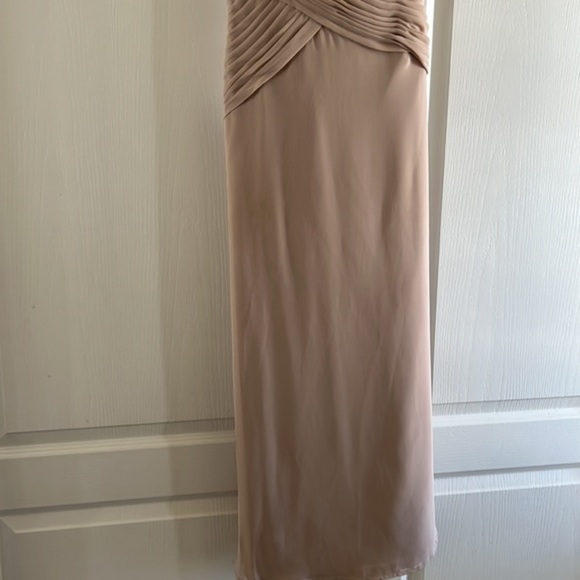 Floral Detailed One‎ Shoulder Chiffon Dress Size 0 - Picture 6 of 12